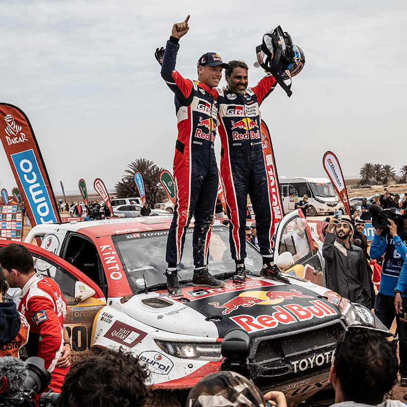 Deuxième victoire consécutive au DAKAR pour TOYOTA GAZOO Racing