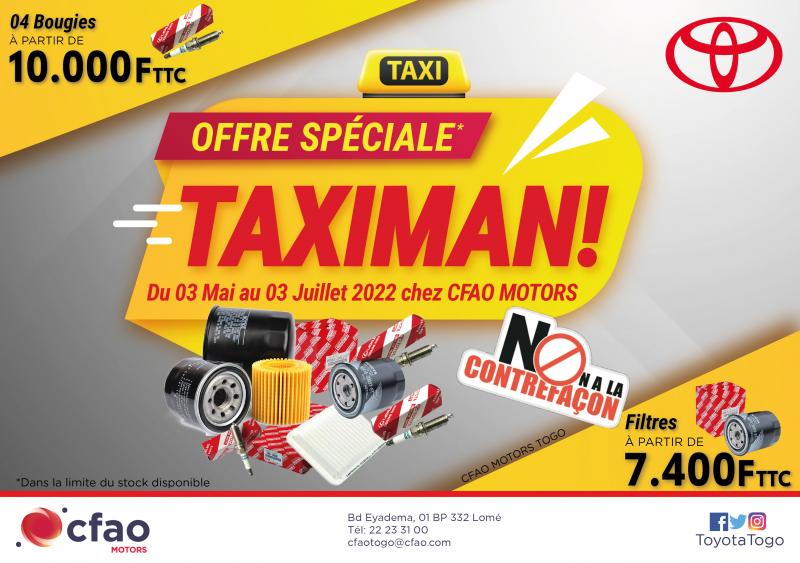 Offre Spéciale TAXIMAN